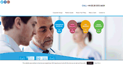Desktop Screenshot of expatriatehealthcare.com