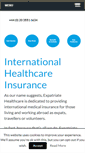 Mobile Screenshot of expatriatehealthcare.com